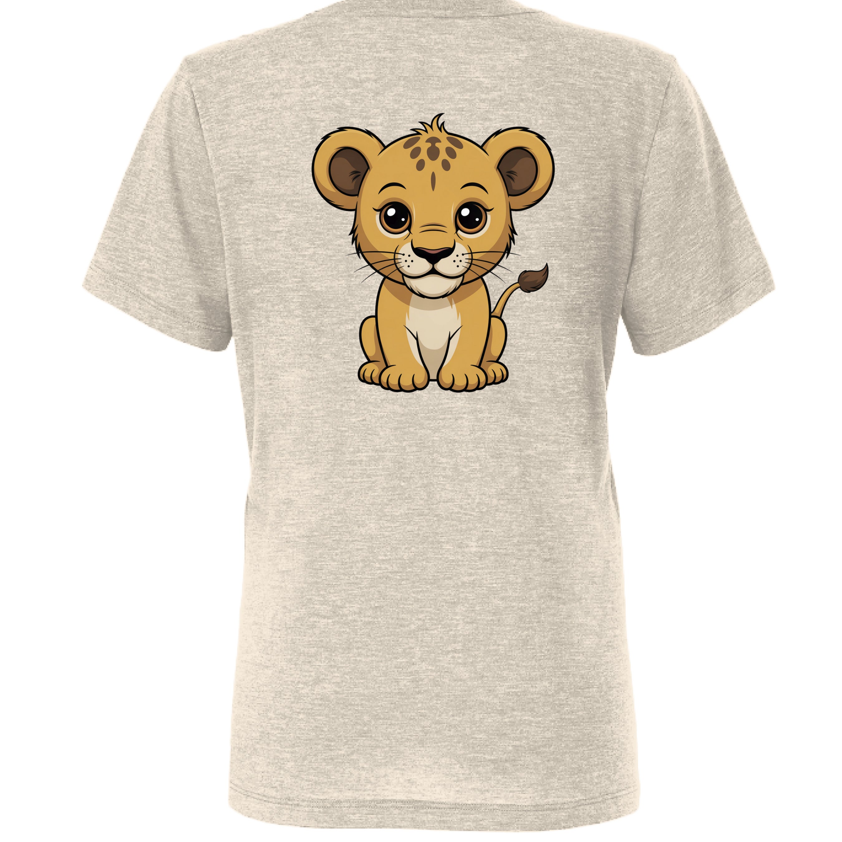 Solid Natural Triblend - BACK