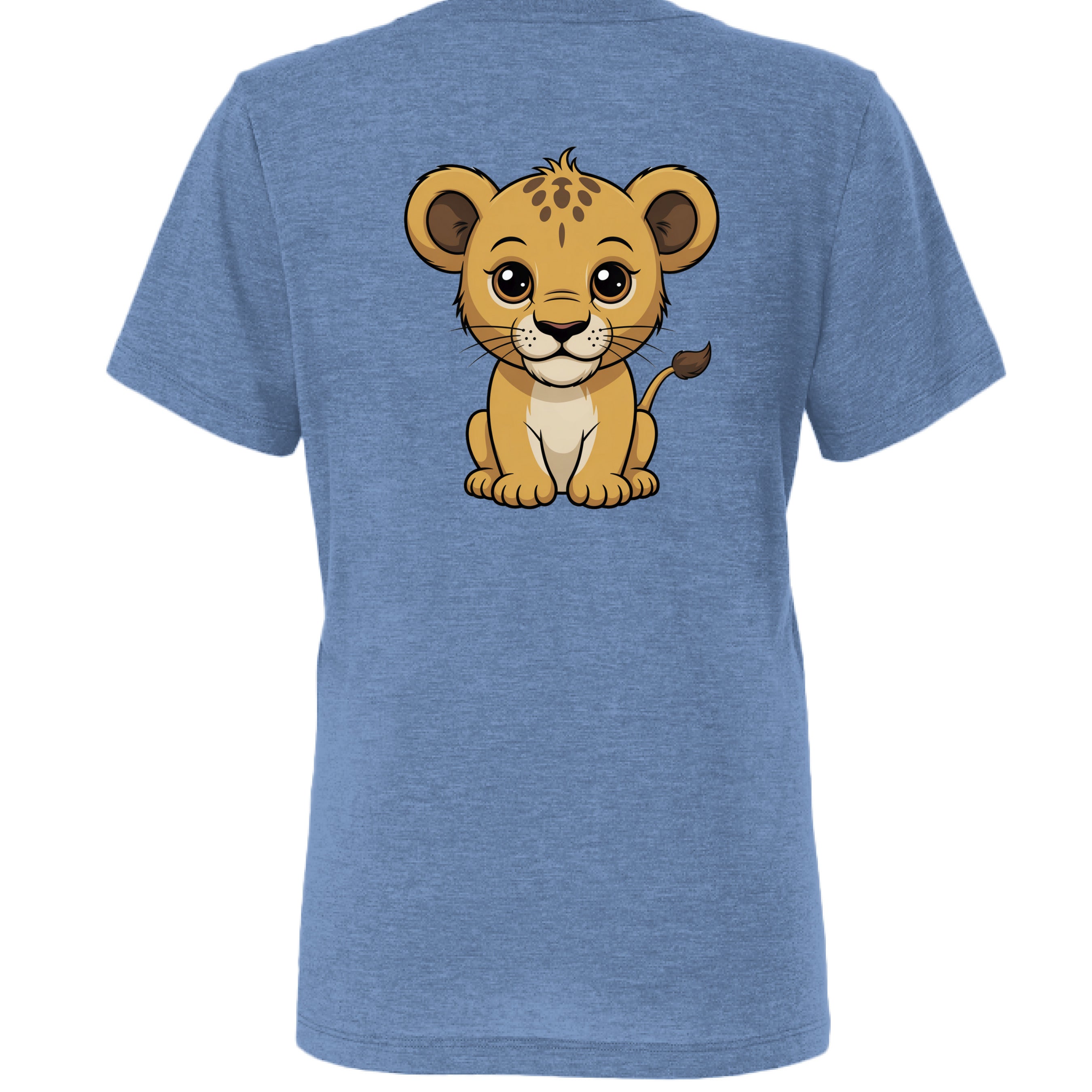 Blue Triblend - BACK