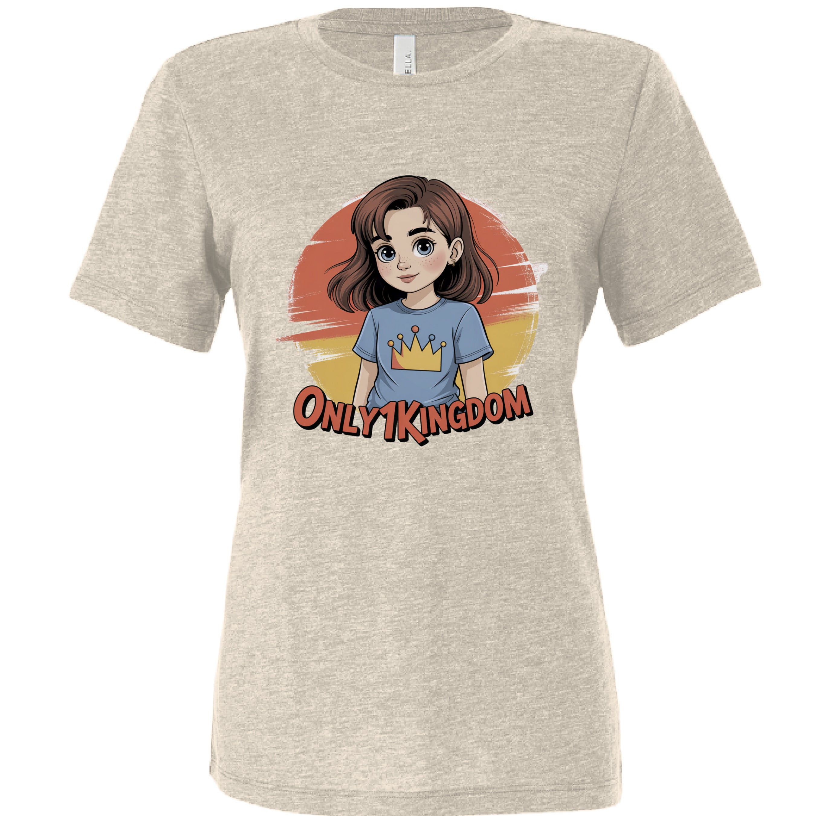 Solid Natural Triblend - FRONT