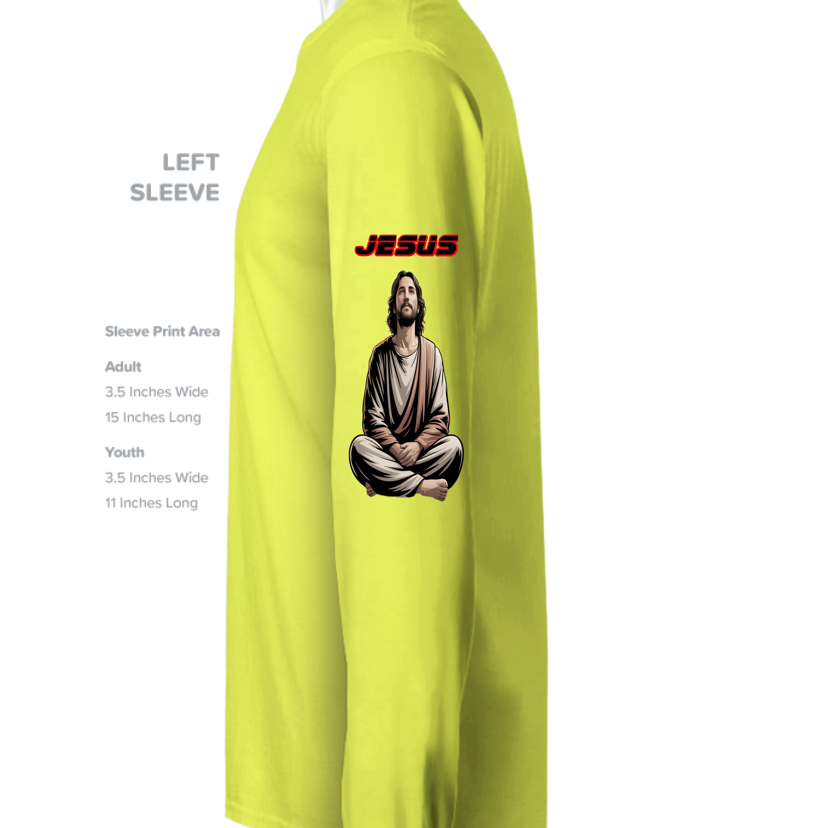 SAFETY GREEN - SLEEVE_LEFT