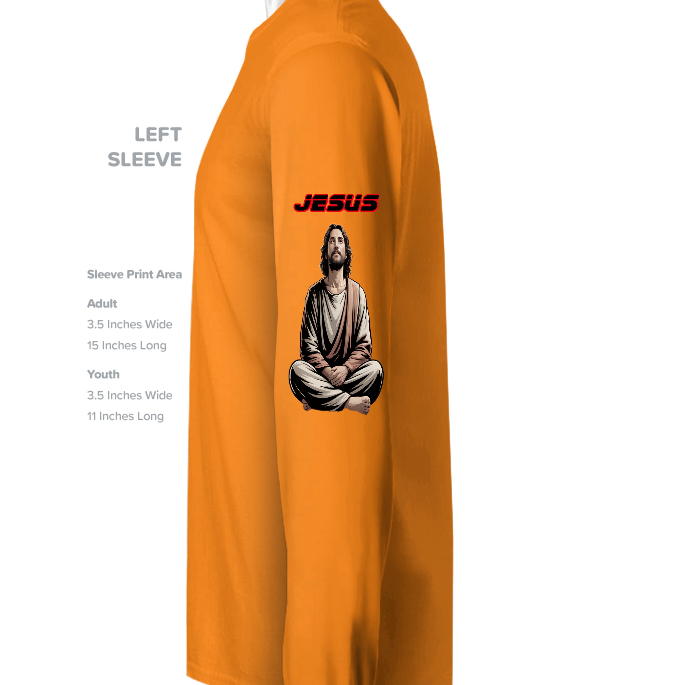 SAFETY ORANGE - SLEEVE_LEFT