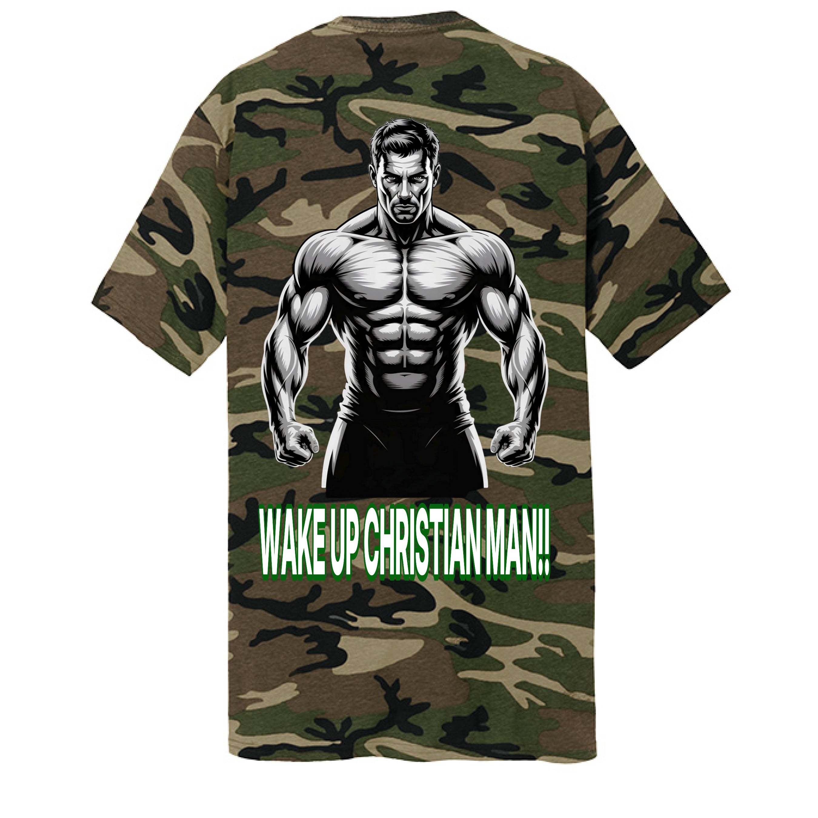 MILITARY CAMO - BACK