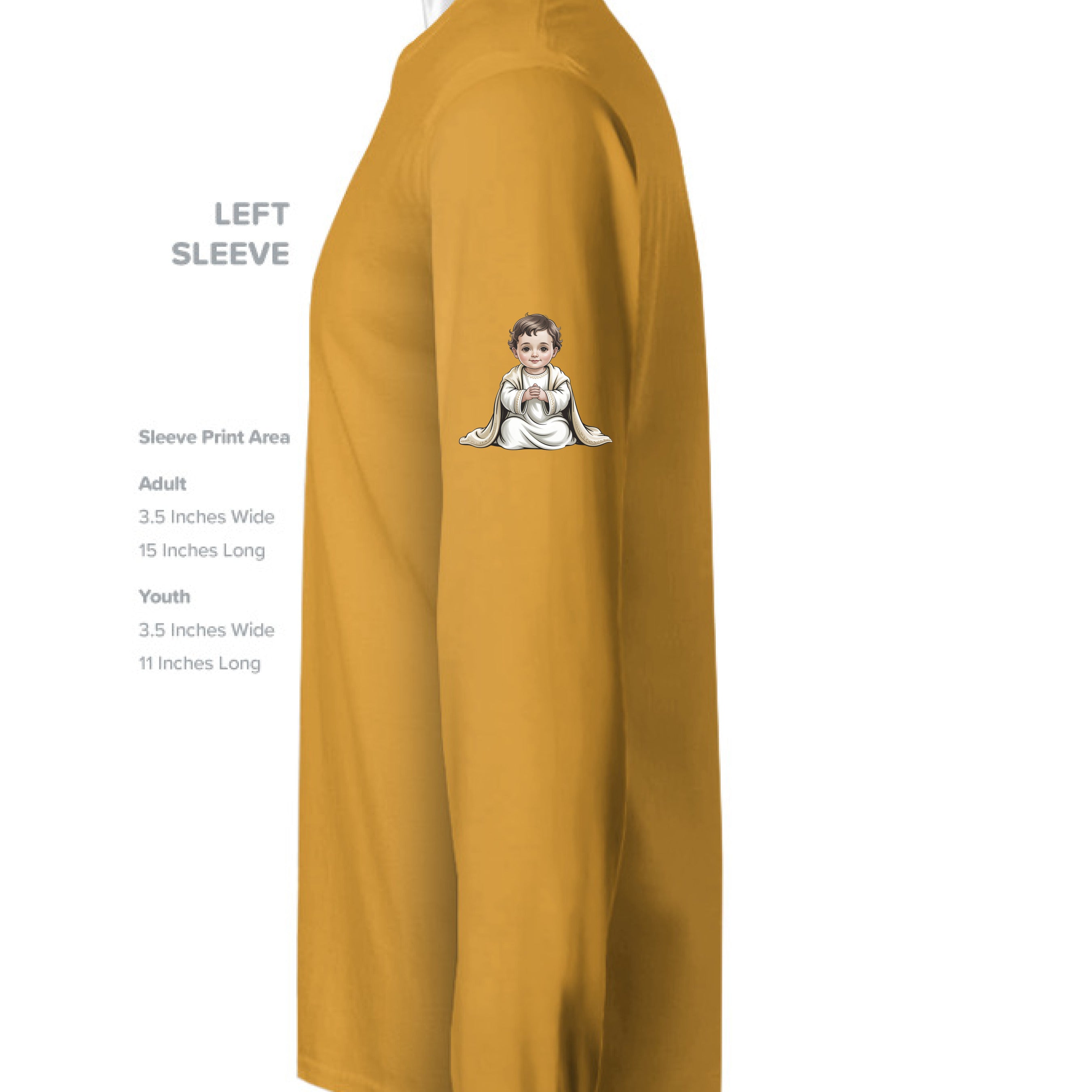 HEATHER MUSTARD - SLEEVE_LEFT