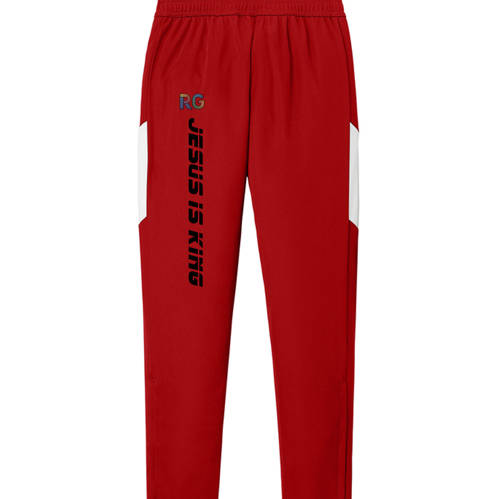 Deep Red/ White - BACK